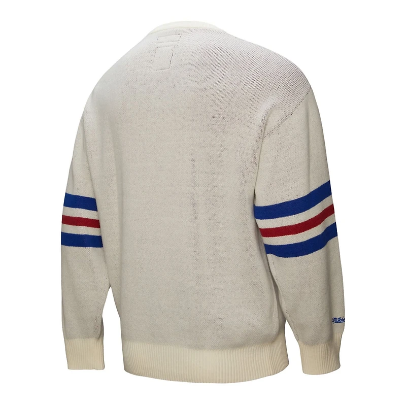 Mitchell Ness Atlanta Braves Retro Pullover Sweater