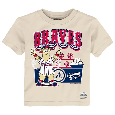 Mitchell Ness Atlanta Braves Step Back Up T-Shirt