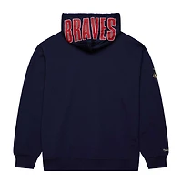 Mitchell  Ness Atlanta Braves Team OG 20 Current Logo Pullover Hoodie