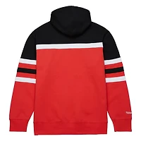 Mitchell  Ness Black Carolina Hurricanes Head Coach Pullover Hoodie