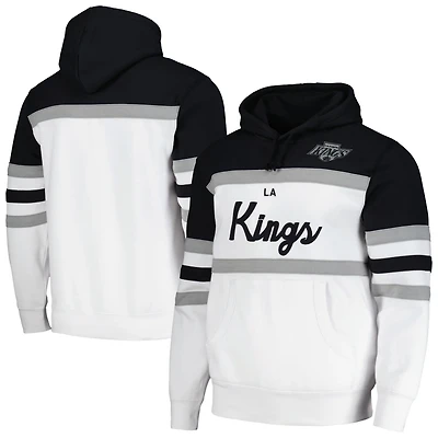 Mitchell  Ness Black Los Angeles Kings Head Coach Pullover Hoodie