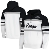 Mitchell  Ness Black Los Angeles Kings Head Coach Pullover Hoodie