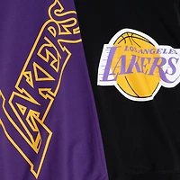 Mitchell  Ness Black Los Angeles Lakers Big Face 50 Pullover Sweatshirt