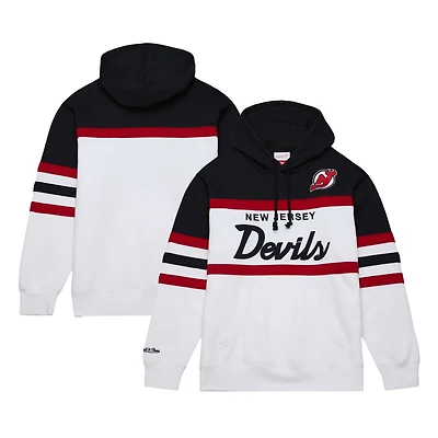 Mitchell  Ness Black New Jersey Devils Head Coach Pullover Hoodie