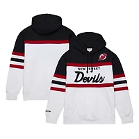 Mitchell  Ness Black New Jersey Devils Head Coach Pullover Hoodie