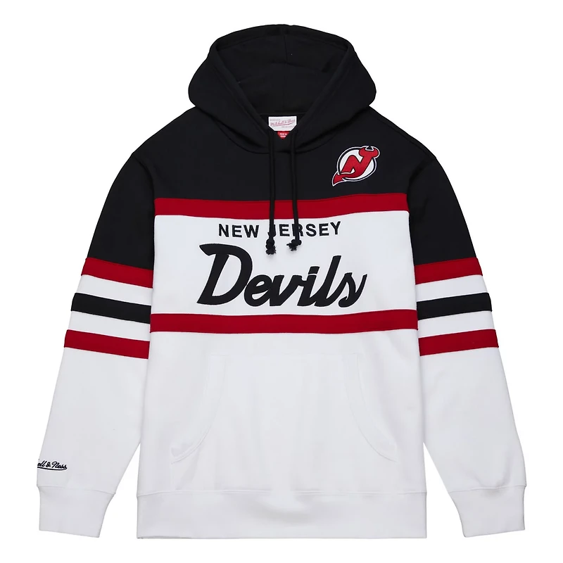 Mitchell  Ness Black New Jersey Devils Head Coach Pullover Hoodie