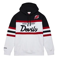 Mitchell  Ness Black New Jersey Devils Head Coach Pullover Hoodie