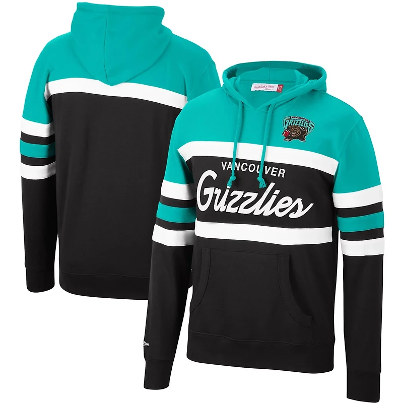 Mitchell  Ness Black Vancouver Grizzlies Head Coach Pullover Hoodie