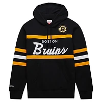 Mitchell Ness Boston Bruins Head Coach Pullover Hoodie