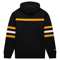 Mitchell Ness Boston Bruins Head Coach Pullover Hoodie