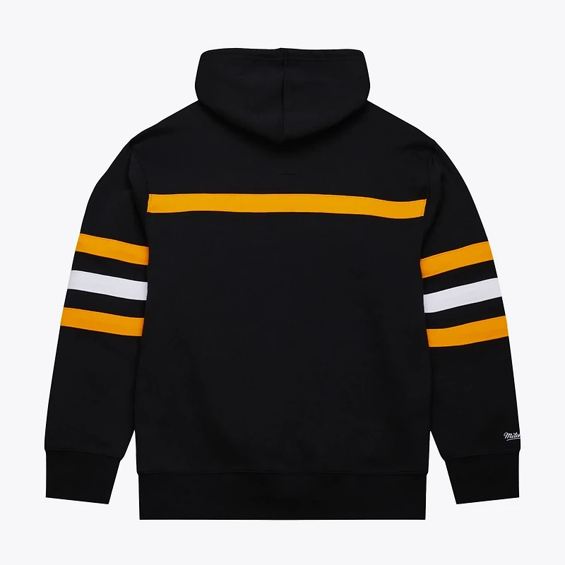 Mitchell  Ness Boston Bruins Head Coach Slogan Pullover Hoodie