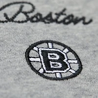 Mitchell  Ness Boston Bruins Logo Lightweight Pullover Sweatshirt