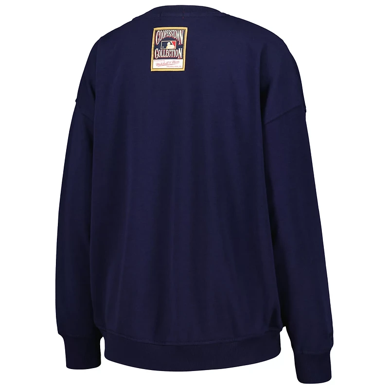 Mitchell Ness Boston Red Sox Logo Lt 20 Pullover Sweatshirt
