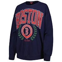 Mitchell  Ness Boston Red Sox Logo Lt 20 Pullover Sweatshirt