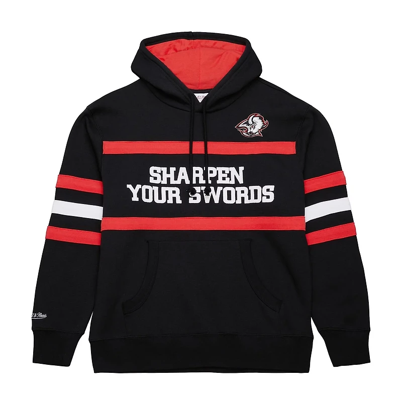 Mitchell  Ness Buffalo Sabres Head Coach Slogan Pullover Hoodie