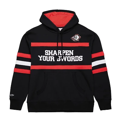 Mitchell  Ness Buffalo Sabres Head Coach Slogan Pullover Hoodie