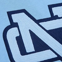 Mitchell  Ness Carolina North Carolina Tar Heels Chainstich Fleece Pullover Hoodie