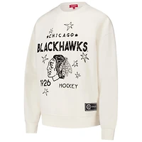 Mitchell  Ness Chicago Blackhawks Logo 30 Pullover Sweatshirt