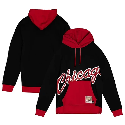 Mitchell Ness Chicago Bulls Hardwood Classics Big Face 50 Pullover Hoodie