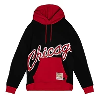 Mitchell  Ness Chicago Bulls Hardwood Classics Big Face 50 Pullover Hoodie