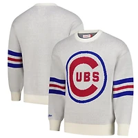Mitchell  Ness Chicago Cubs Retro Pullover Sweater