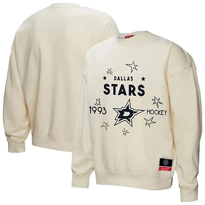 Mitchell  Ness Dallas Stars Logo 30 Pullover Sweatshirt