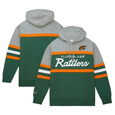 Mitchell  Ness Florida AM Rattlers Head Coach Pullover Hoodie