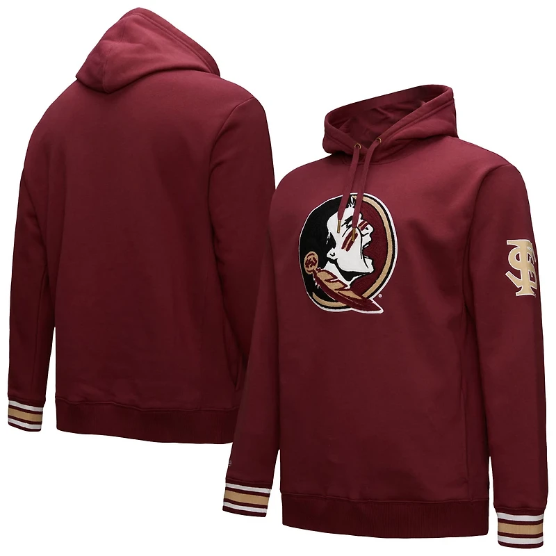 Mitchell  Ness Florida State Seminoles Chainstich Fleece Pullover Hoodie