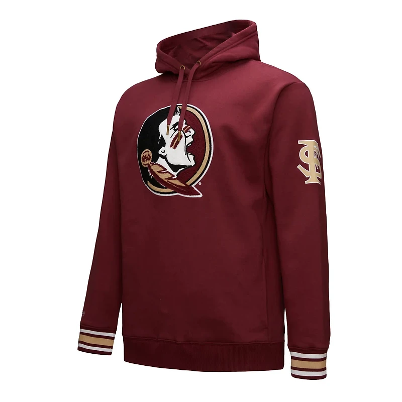 Mitchell  Ness Florida State Seminoles Chainstich Fleece Pullover Hoodie
