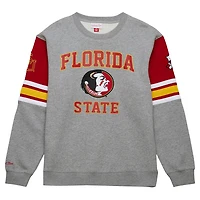 Mitchell  Ness Florida State Seminoles Throwback Allover 40 Pullover Sweatshirt