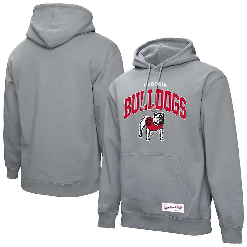 Mitchell  Ness Georgia Bulldogs Classic Arch Pullover Hoodie