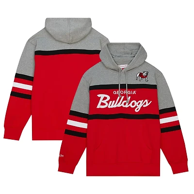 Mitchell Ness Georgia Bulldogs Head Coach Pullover Hoodie