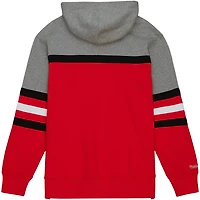 Mitchell  Ness Gray Carolina Hurricanes Head Coach Pullover Hoodie