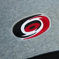 Mitchell  Ness Gray Carolina Hurricanes Head Coach Pullover Hoodie