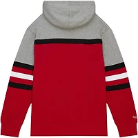 Mitchell  Ness Gray New Jersey Devils Head Coach Pullover Hoodie