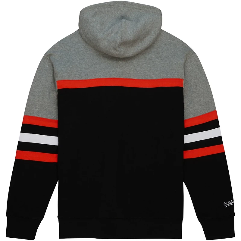 Mitchell  Ness Gray Philadelphia Flyers Head Coach Pullover Hoodie