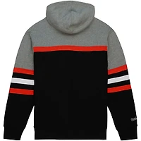 Mitchell  Ness Gray Philadelphia Flyers Head Coach Pullover Hoodie