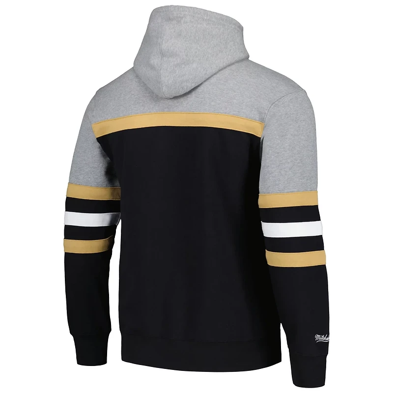 Mitchell  Ness Gray Vegas Golden Knights Head Coach Pullover Hoodie