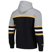 Mitchell  Ness Gray Vegas Golden Knights Head Coach Pullover Hoodie