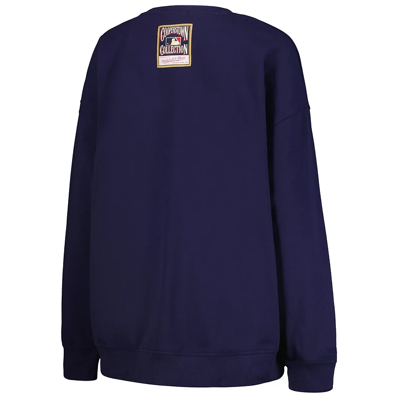 Mitchell Ness Houston Astros Cooperstown Collection Logo Pullover Sweatshirt