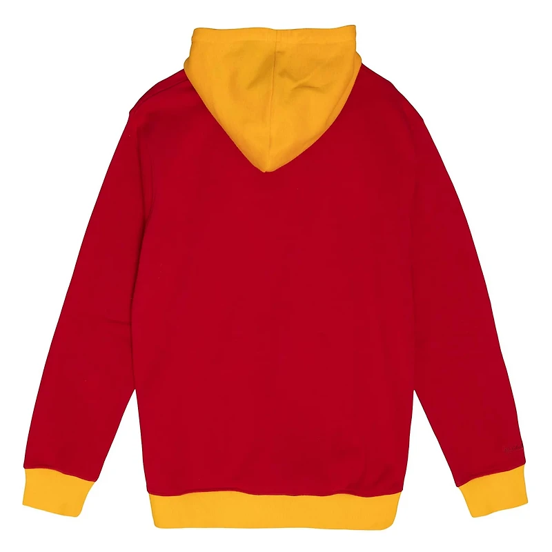 Mitchell  Ness Houston Rockets Hardwood Classics Big Face 50 Pullover Hoodie