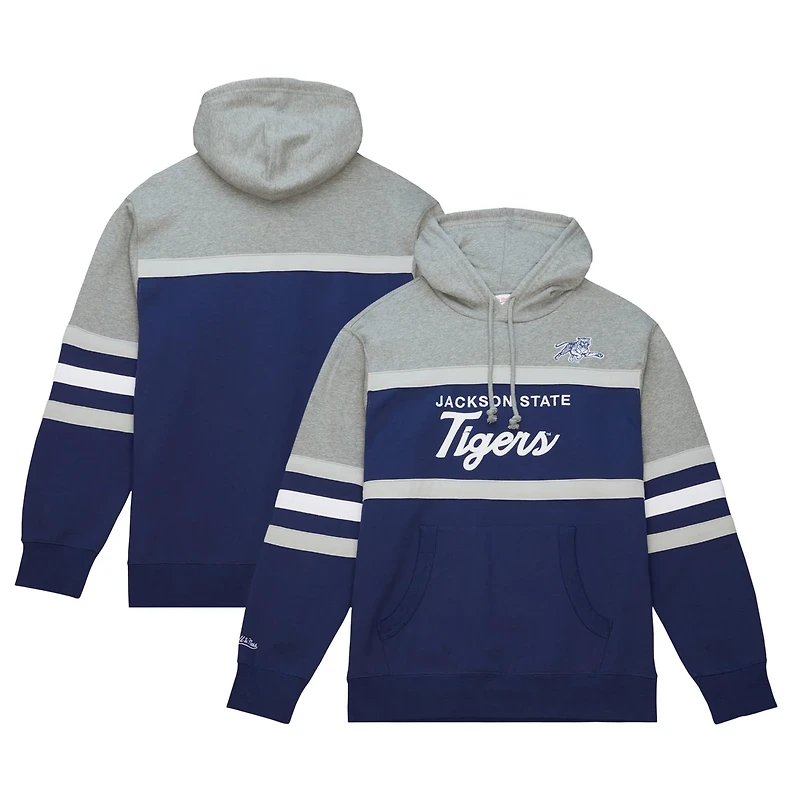 Mitchell  Ness Jackson State Tigers Head Coach Pullover Hoodie