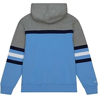 Mitchell  Ness Light North Carolina Tar Heels Head Coach Pullover Hoodie