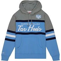 Mitchell  Ness Light North Carolina Tar Heels Head Coach Pullover Hoodie
