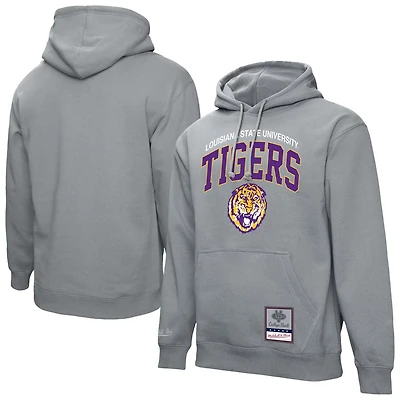 Mitchell  Ness LSU Tigers Classic Arch Pullover Hoodie