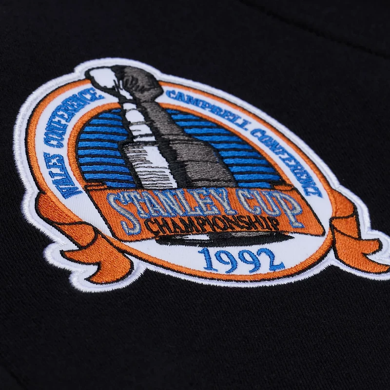 Mitchell  Ness Mario Lemieux Pittsburgh Penguins 1992 Name Number Premium Pullover Hoodie