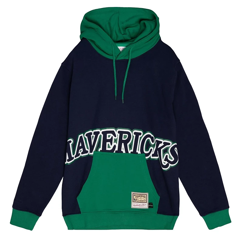 Mitchell & Ness Men’s Dallas Mavericks Hardwood Classics Big Face 5.0 Pullover Hoodie