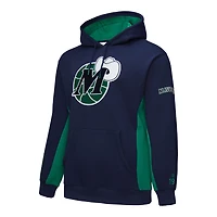 Mitchell  Ness Dallas Mavericks Hardwood Classics Team Origins Fleece Pullover Hoodie