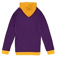 Mitchell & Ness Men’s Los Angeles Lakers Hardwood Classics Big Face 5.0 Pullover Hoodie
