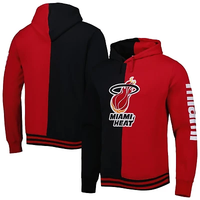 Mitchell & Ness Men’s Miami Heat Hardwood Classics Split Pullover Hoodie